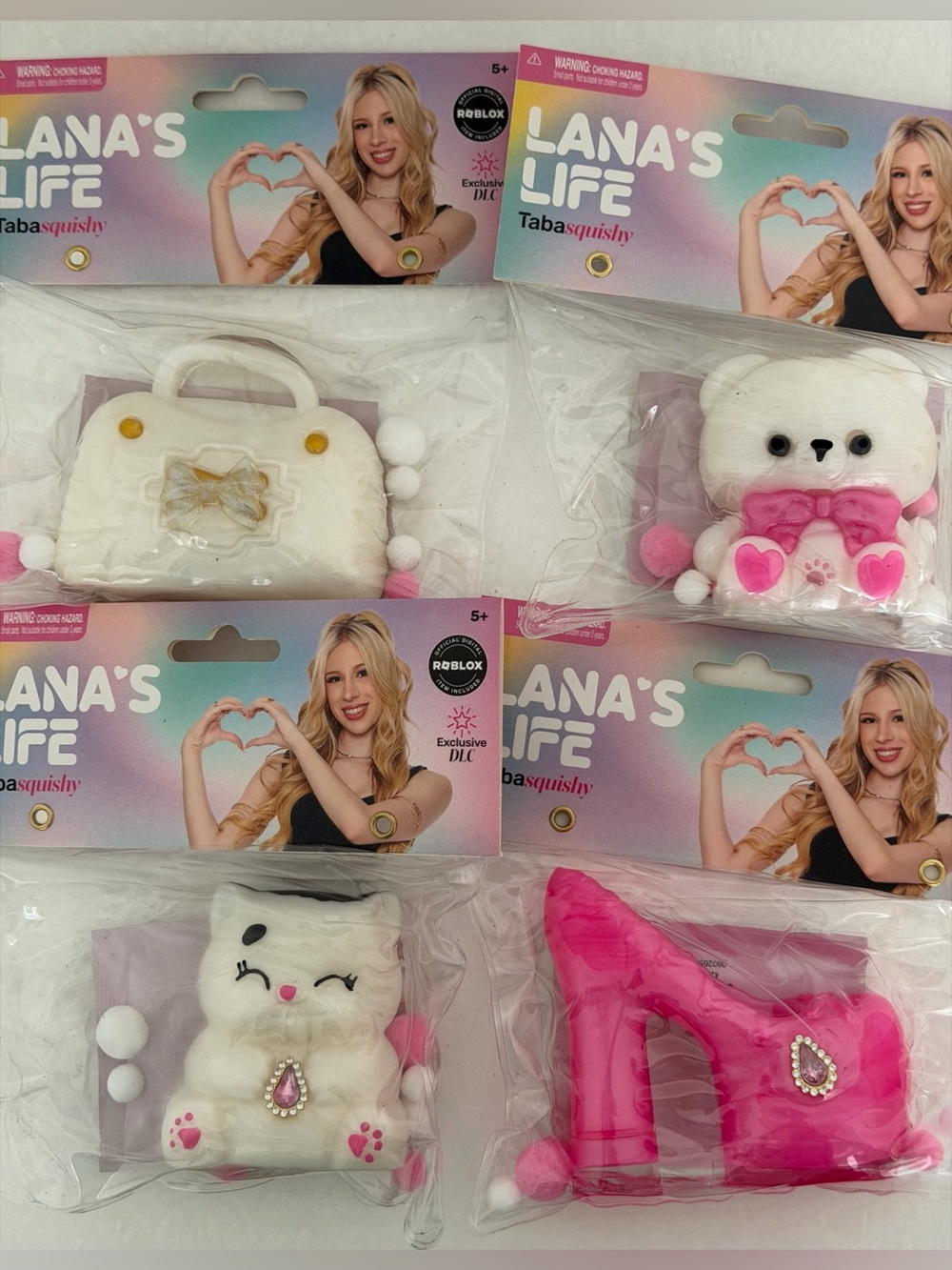 Lana's Life Tabasquishy Roblox Exclusive Bundle (Set of 4)